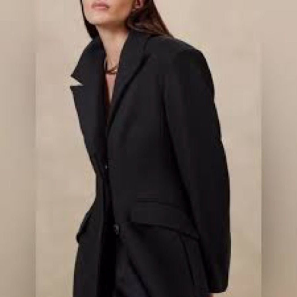 HOURGLASS TOPCOAT IN ITALIAN WOOL - Picture 3 of 10